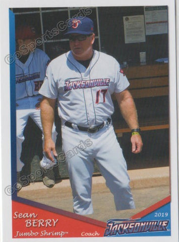 2019 Jacksonville Jumbo Shrimp Sean Berry