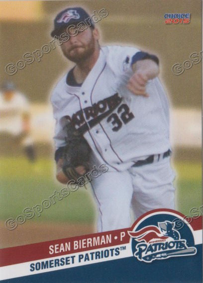 2015 Somerset Patriots Sean Bierman