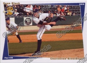 2010 Charleston RiverDogs Sean Black