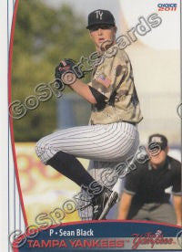 2011 Tampa Yankees Sean Black