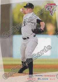2012 Tampa Yankees Sean Black