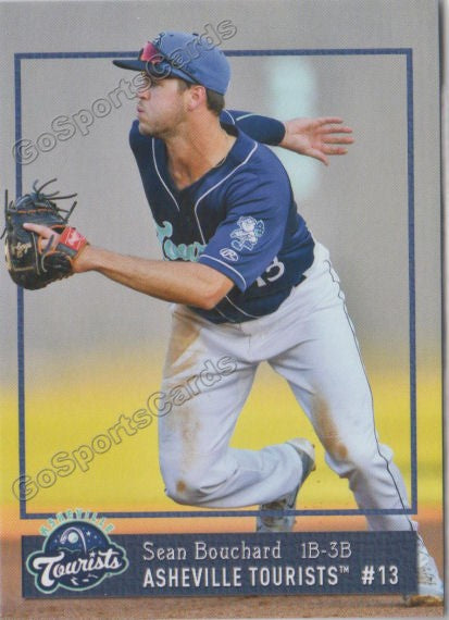 2018 Asheville Tourists Sean Bouchard