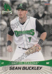 2012 Dayton Dragons Sean Buckley