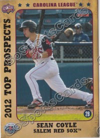 2012 Carolina League Top Prospects Sean Coyle