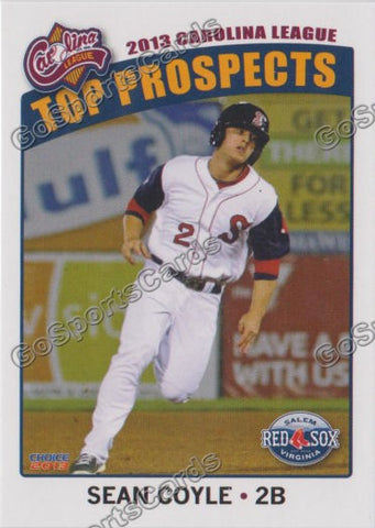 2013 Carolina League Top Prospect Sean Coyle