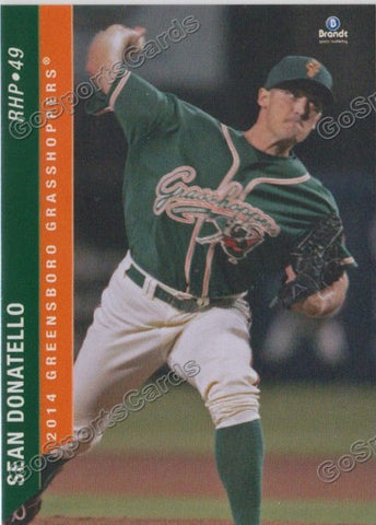2014 Greensboro Grasshoppers Sean Donatello