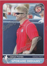 2012 Spokane Indians Sean Fields