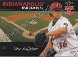 2011 Indianapolis Indians Sean Gallagher