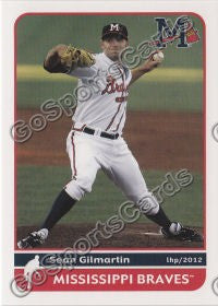 2012 Mississippi Braves Sean Gilmartin