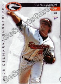 2008 Delmarva Shorebirds Sean Gleason