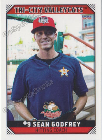 2019 Tri City ValleyCats Sean Godfrey