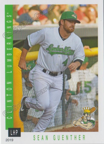 2019 Clinton LumberKings Sean Guenther