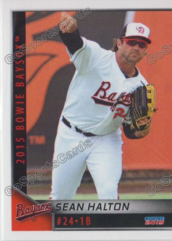 2015 Bowie Baysox Sean Halton