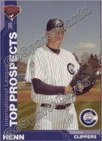 2006 International League Top Prospects Choice Sean Henn
