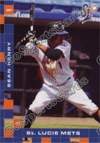 2007 St Lucie Mets Sean Henry