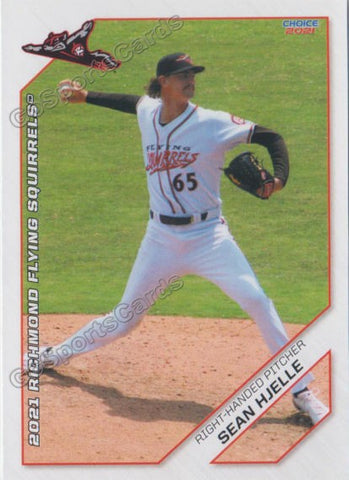 2021 Richmond Flying Squirrels Sean Hjelle