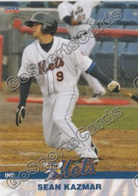 2012 Binghamton Mets Sean Kazmar
