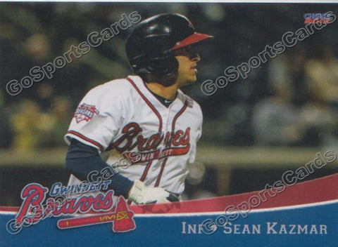 2013 Gwinnett Braves Sean Kazmar
