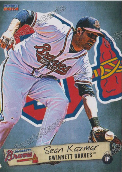2014 Gwinnett Braves Sean Kazmar