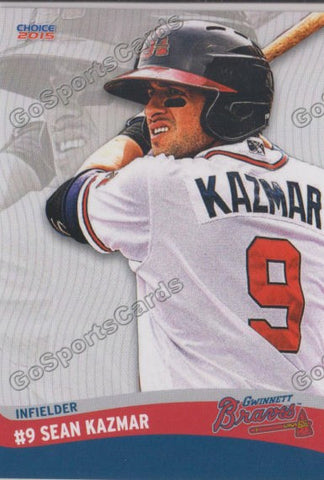 2015 Gwinnett Braves Sean Kazmar