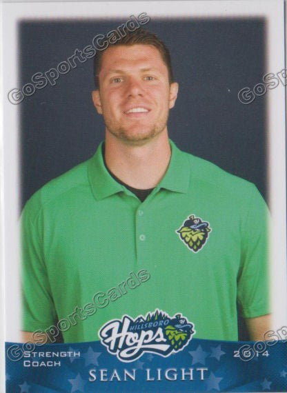 2014 Hillsboro Hops Sean Light