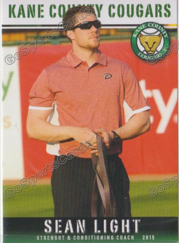 2015 Kane County Cougars Sean Light