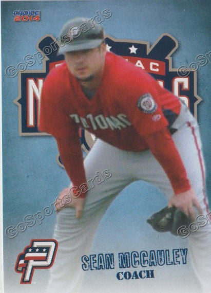 2014 Potomac Nationals Sean McCauley