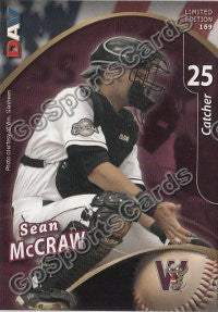 2009 Wisconsin Timber Rattlers DAV Sean McCraw