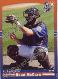 2008 St Lucie Mets Sean McGraw