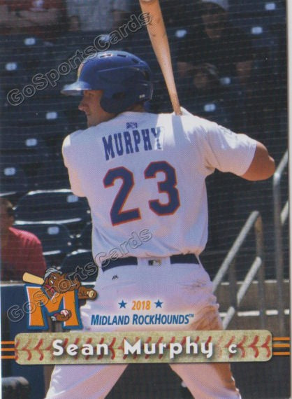 2018 Midland RockHounds Sean Murphy