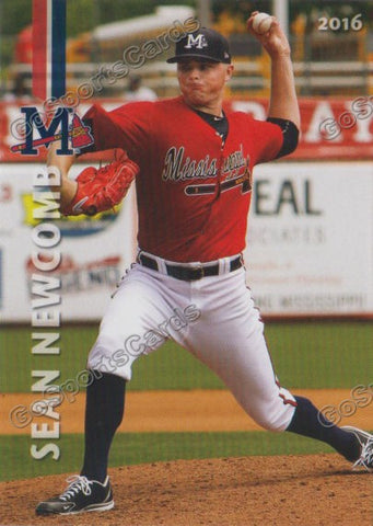 2016 Mississippi Braves Sean Newcomb
