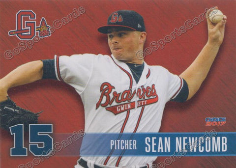 2017 Gwinnett Braves Sean Newcomb