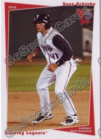 2010 Lansing Lugnuts Sean Ochinko