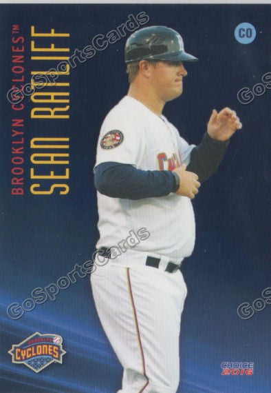 2016 Brooklyn Cyclones Sean Ratliff