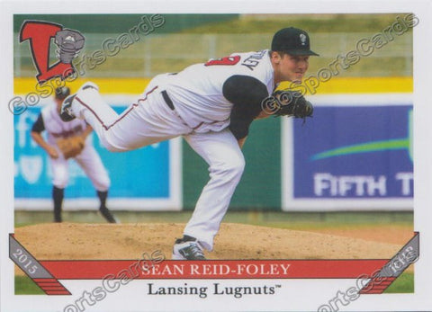 2015 Lansing Lugnuts Sean Reid Foley