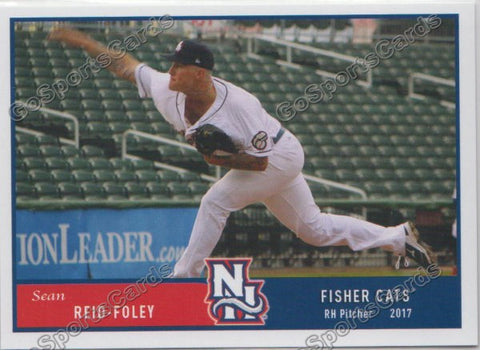2017 New Hampshire Fisher Cats Sean Reid Foley