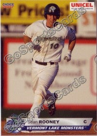 2007 Vermont Lake Monsters Sean Rooney