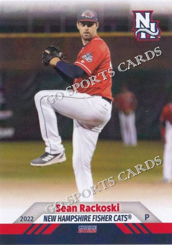 2022 New Hampshire Fisher Cats Sean Rackoski