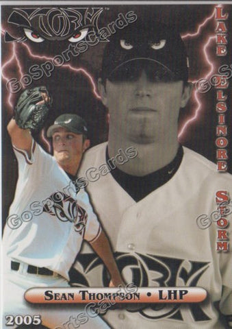 2005 Lake Elsinore Storm Sean Thompson