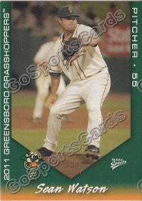 2011 Greensboro Grasshoppers Sean Watson