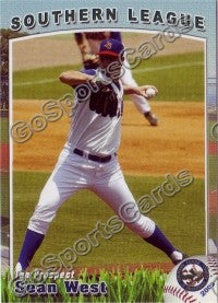 2009 Southern League Top Prospect Sean West