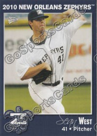 2010 New Orleans Zephyrs Sean West