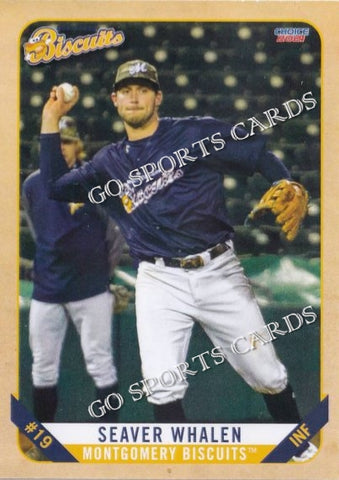 2021 Montgomery Biscuits Seaver Whalen