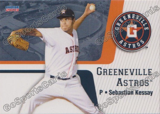 2013 Greeneville Astros Sebastian Kessay