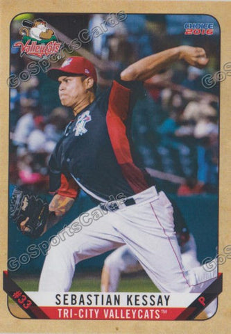 2016 Tri City ValleyCats Sebastian Kessay