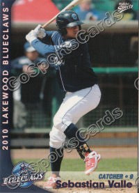 2010 Lakewood BlueClaws Sebastian Valle