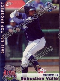 2010 South Atlantic League Top Prospects Sebastian Valle