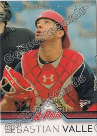 2012 Reading Phillies Sebastian Valle
