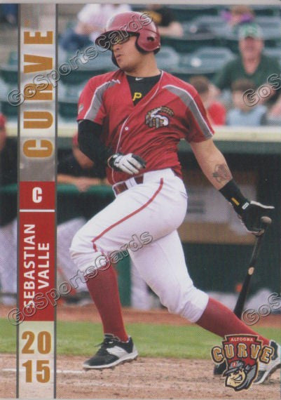 2015 Altoona Curve Sebastian Valle