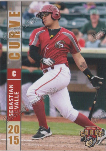 2015 Altoona Curve Sebastian Valle